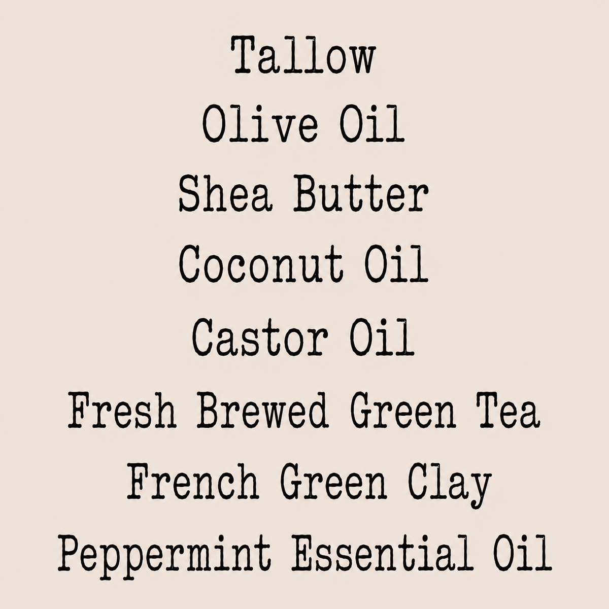 Peppermint Green Tea