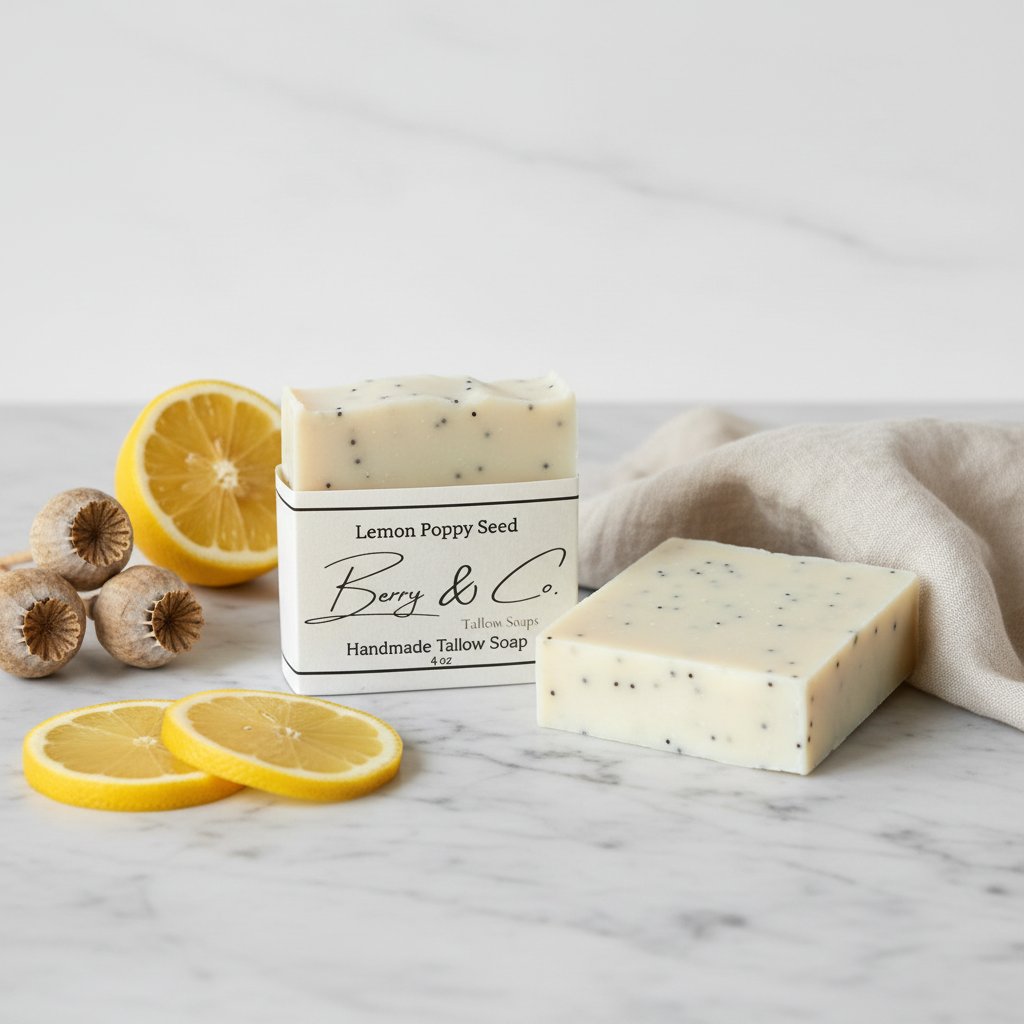 Lemon Poppy Seed Soap